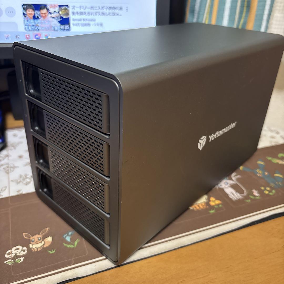 Yottamaster HDDケース 4bay Raid機能 USB-B3.0 Yottamaster HDDケース 4bay Raid機能 USB-B3.0