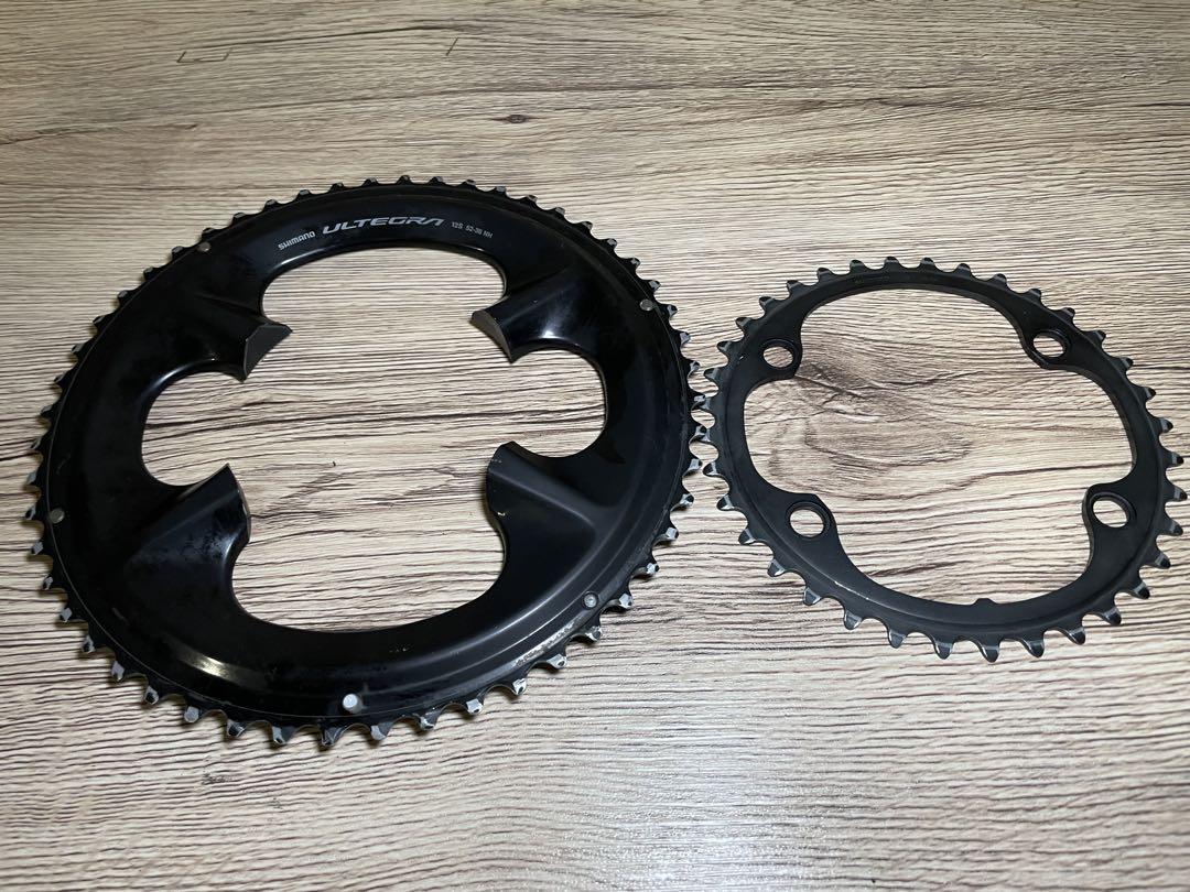 美品）チェーンリング 12S シマノ 52 36 ULTEGRA