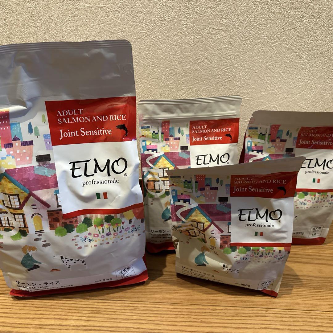ELMO ドライフード チキン 3kg 800g（ELMO リッチインチキン 3kg