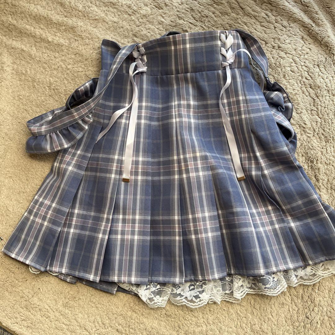 LairdPortch ひれ伏す ヴィンテージプリーツスカート