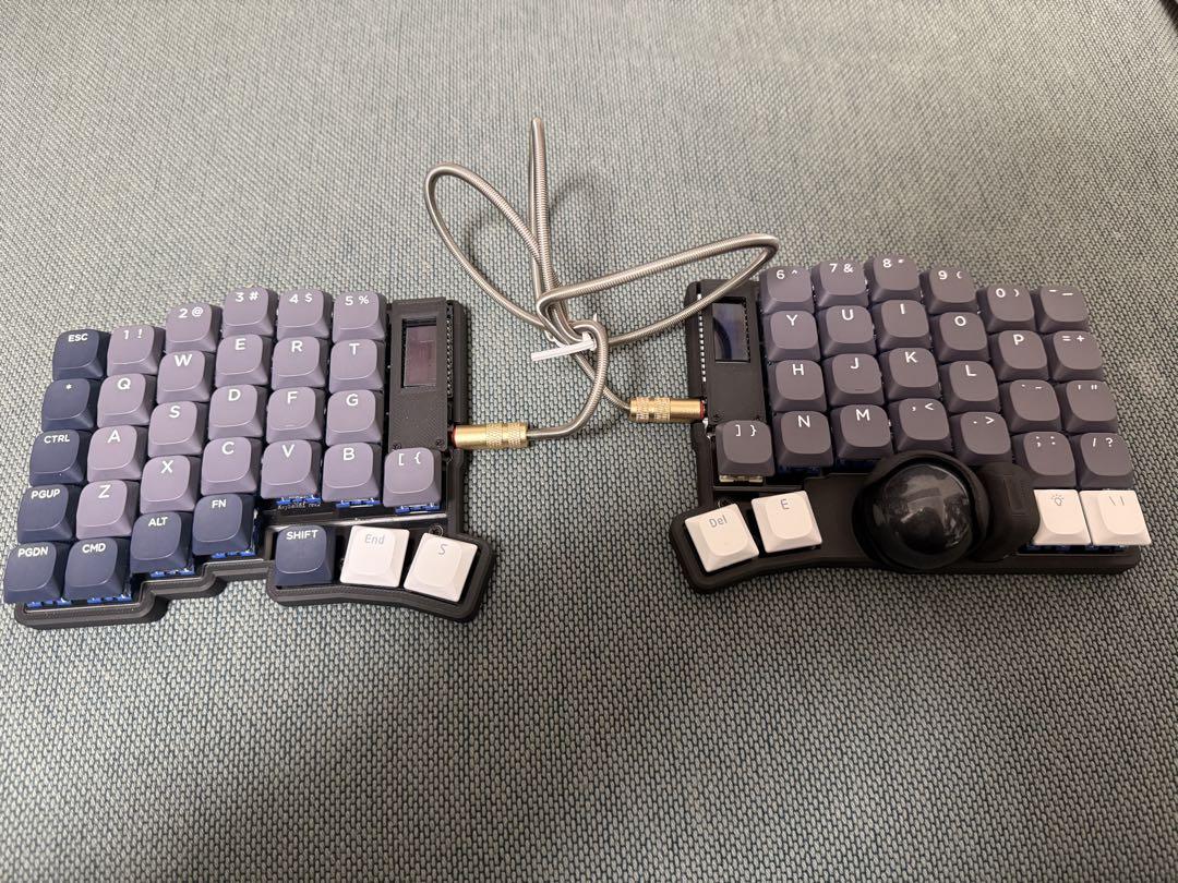 keyball 61 組立済み 黒仕様 オーダーメイド カスタマイズ可能