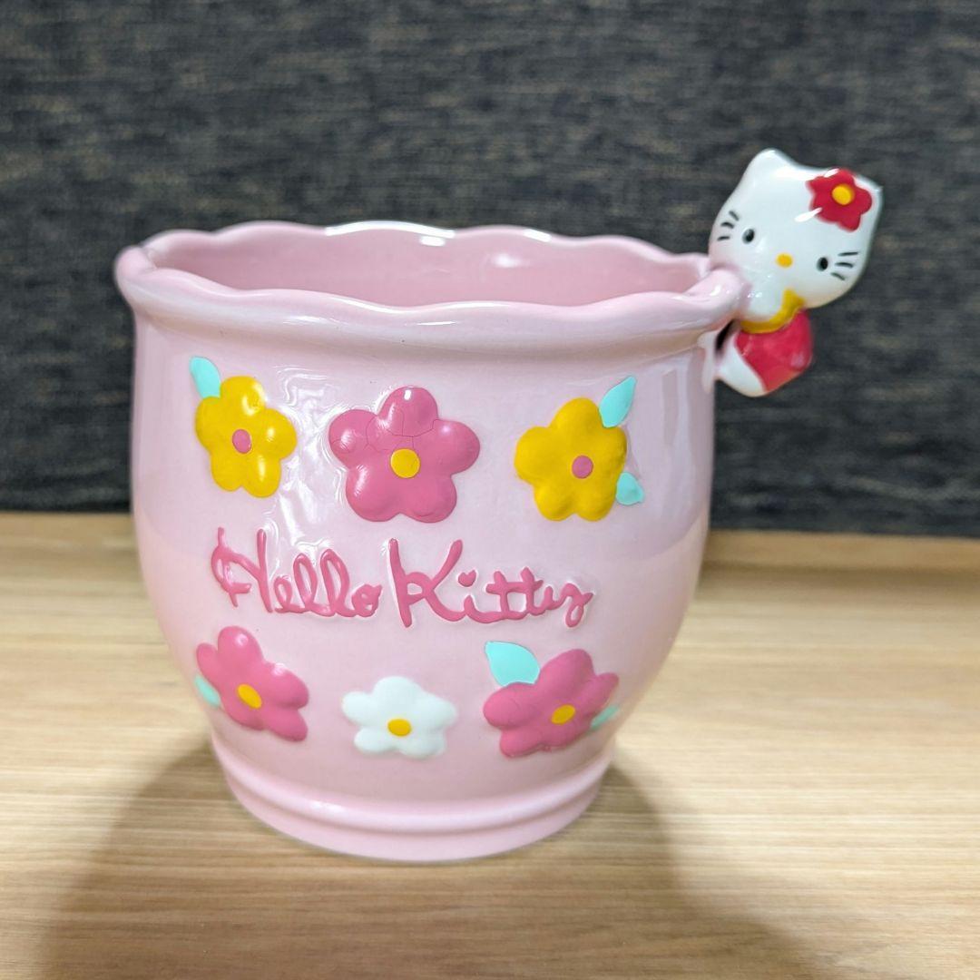 激レア！サンリオ キティ 植木鉢 平成レトロ 激レア！サンリオ キティ 植木鉢 平成レトロ