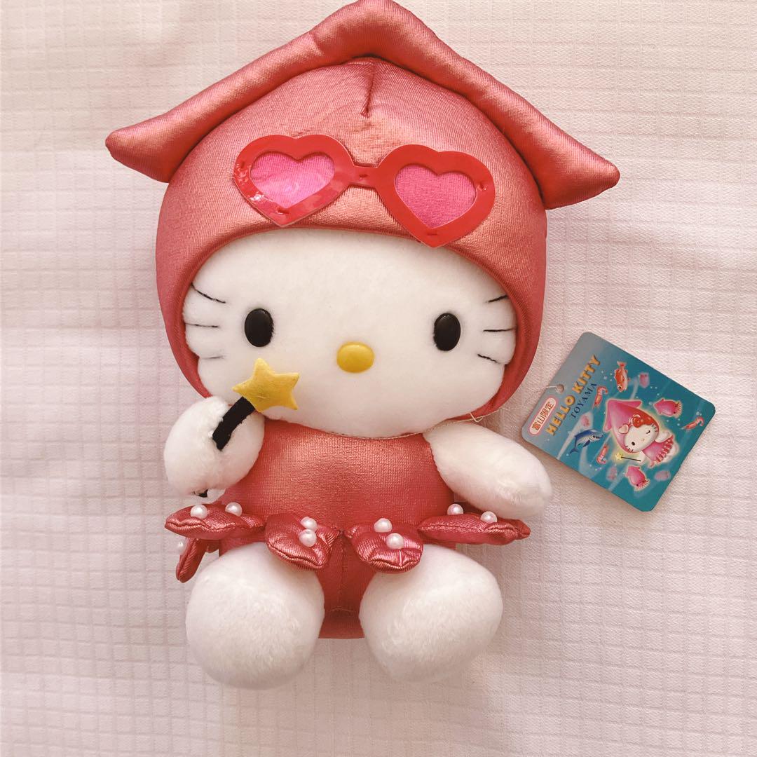 Gold-Shop ハローキティ 富山限定 ホタルイカ ぬいぐるみ レア