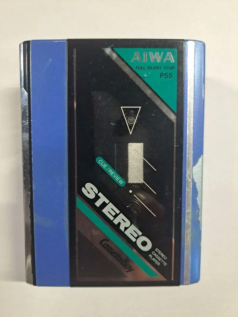 AIWA HS-P55A ステレオカセットプレーヤー カセットボーイ P55 AIWA HS-P55A ステレオカセットプレーヤー カセットボーイ P55