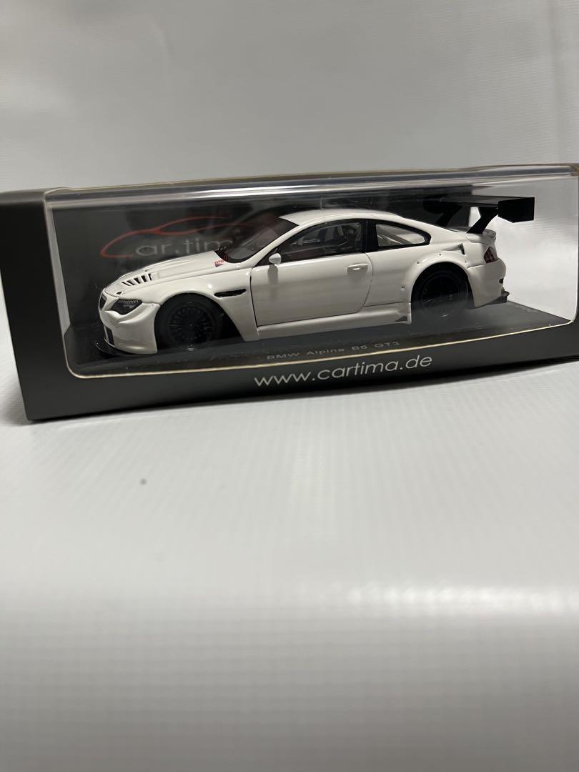 55 BMW Alpina B6 GT3 ホワイト 限定100台 1/43 G074