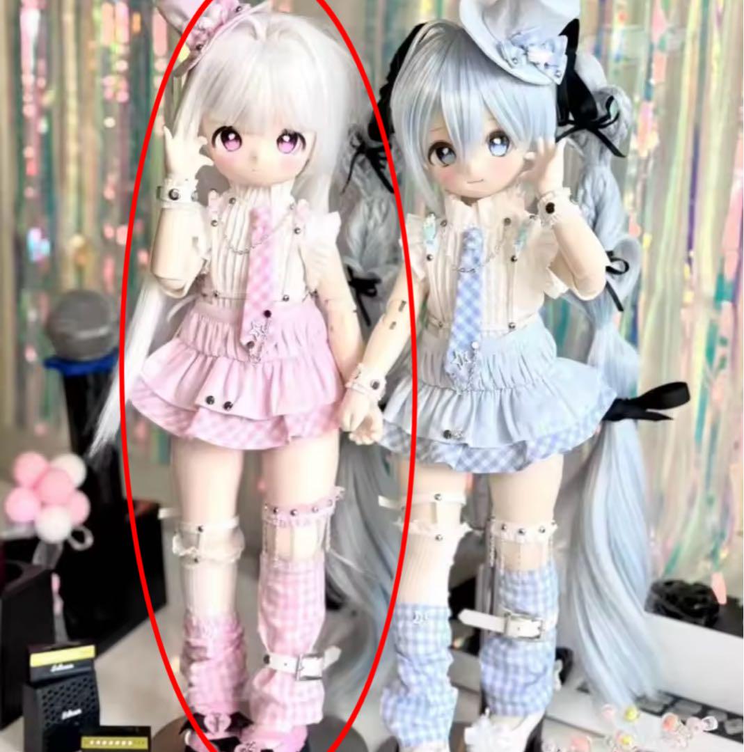 ディーラー様製 1/4 MDD MSDドール服 ピンク ディーラー様製 MDD