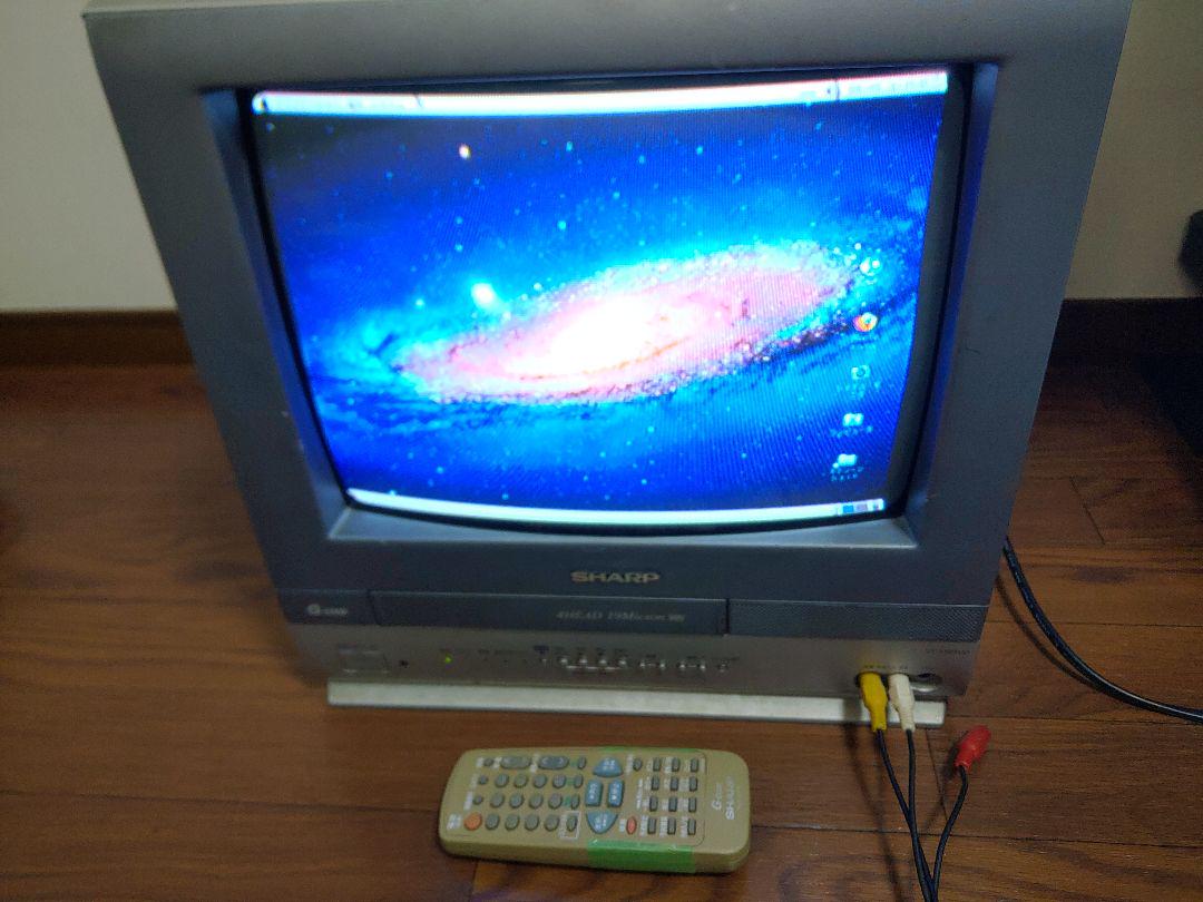 SHARP 14インチ テレビデオ VT‐14GH10 with テレビ・オーディオ