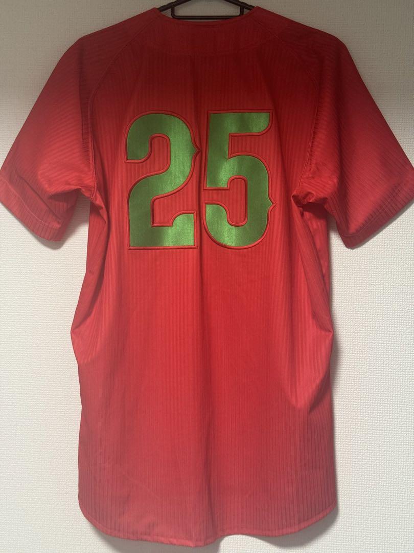 カープ ユニフォーム 限定 唐辛子 Lサイズ 新井 25 広島カープ ハイ