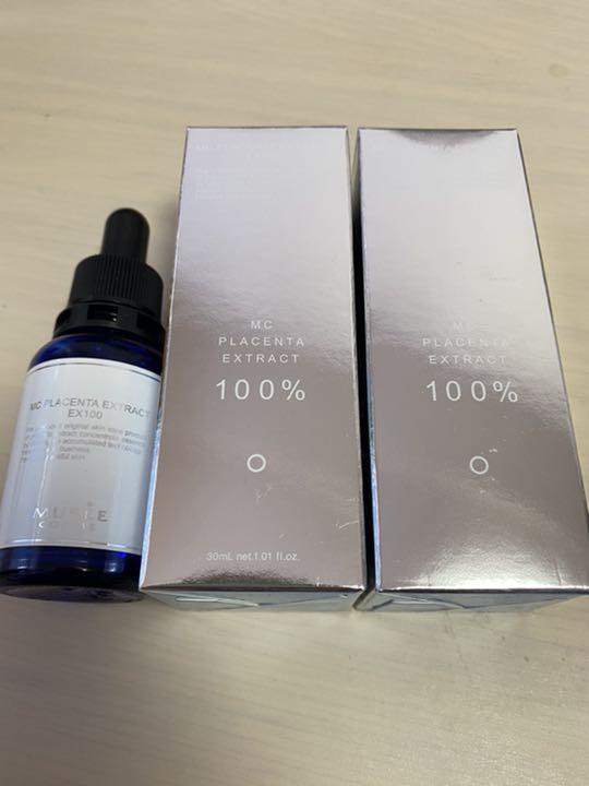 MC PLACENTA EXTRACT EX100 30ml 100%4点セット Amazon | ミュゼ MCプラセンタエキスEX100 30ml [並行輸入品