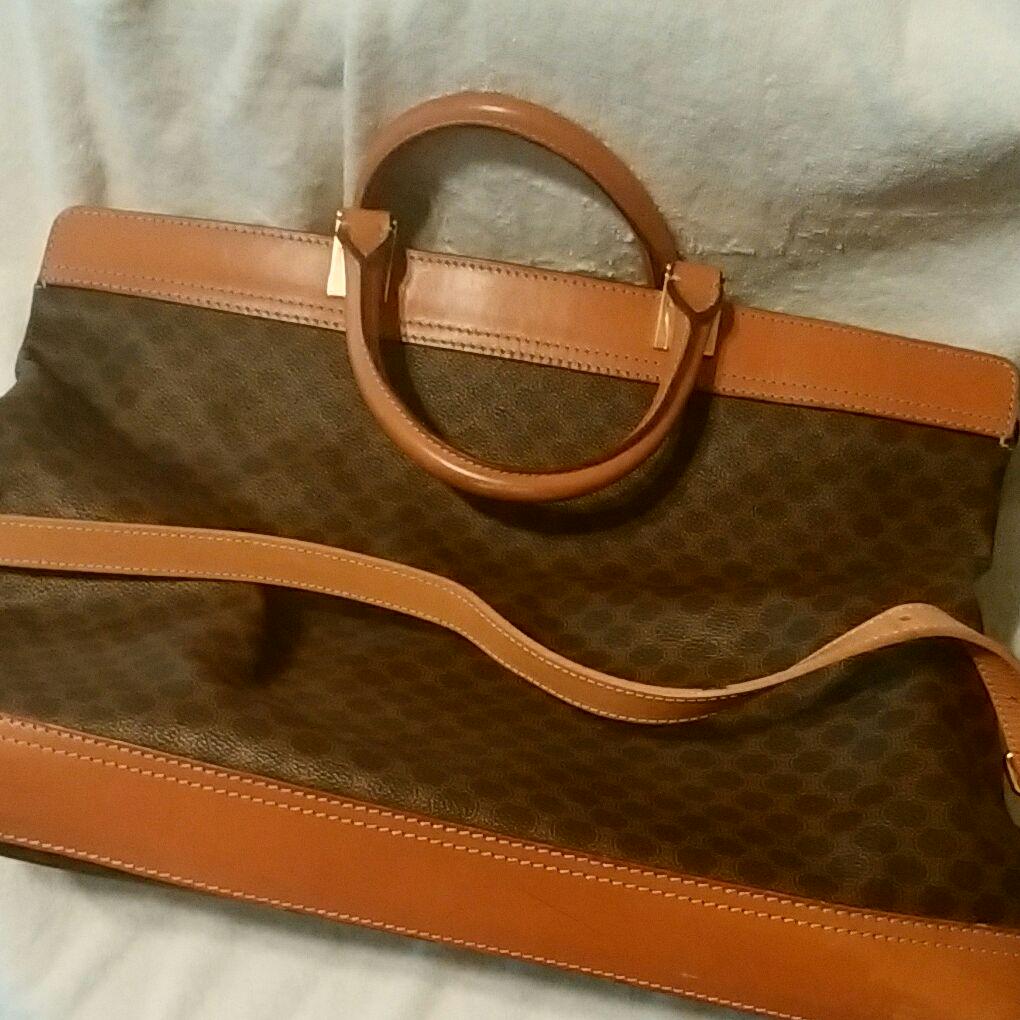 【最終値下げ‼︎】セリーヌ CELINE マカダム ボストンバッグ ラージ セリーヌ(CELINE) マカダム(macadam) 中古 ボストンバッグ