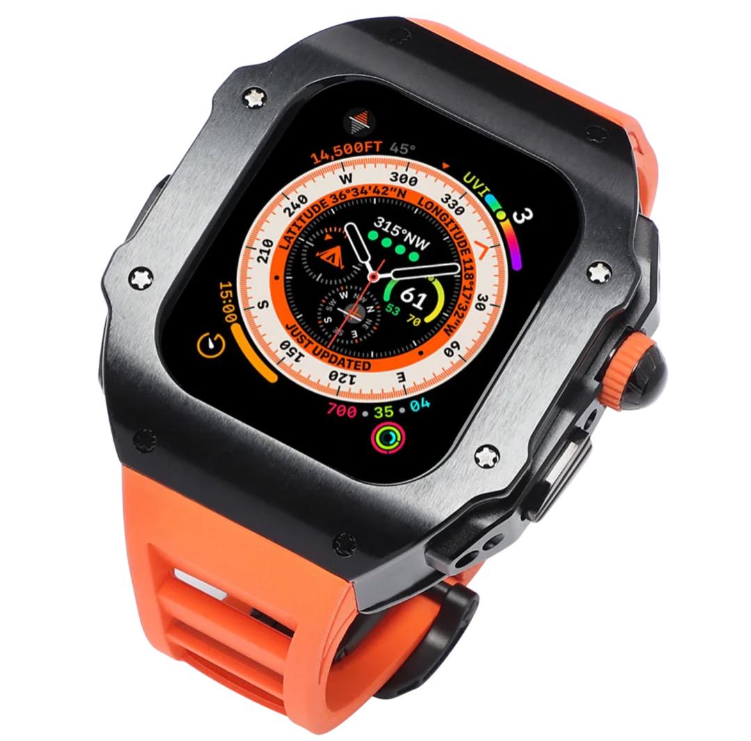 Apple Watch Ultra 第1世代 49mm チタニウムケース Amazon.com: Apple Watch Ultra [GPS + Cellular 49mm] Titanium