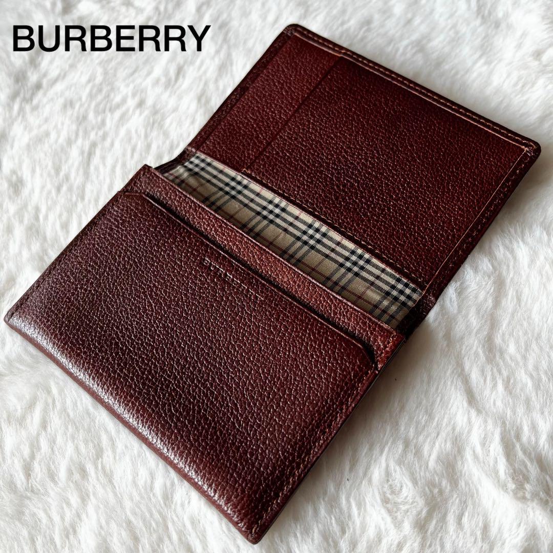 名刺入れ BURBERRY 名刺入れ パスケース カードケース ノバ