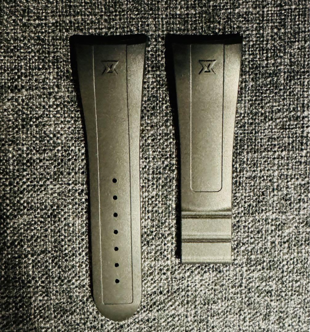 Official EDOX エドックス クロノオフショア1 用 ラバーベルト