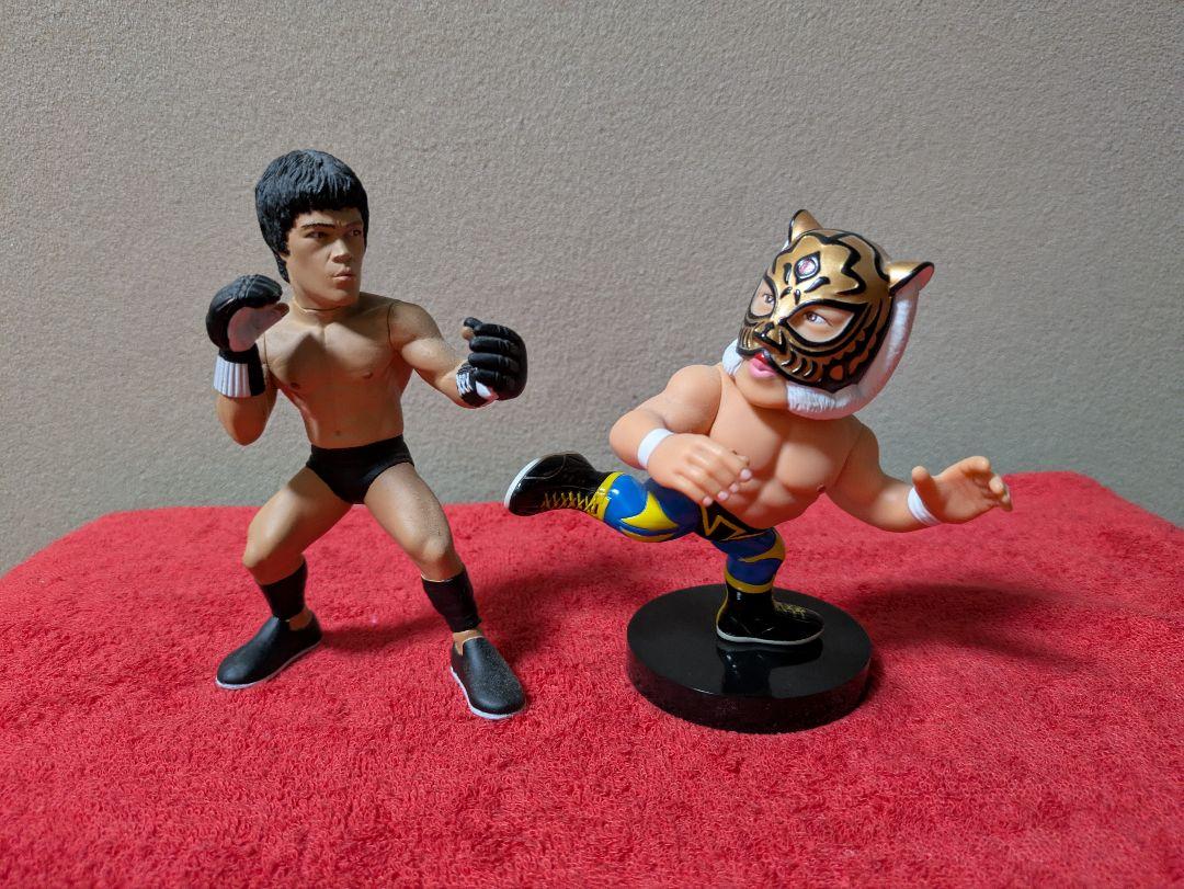 セット ブルース・リー＆初代タイガーマスクフィギュア セット