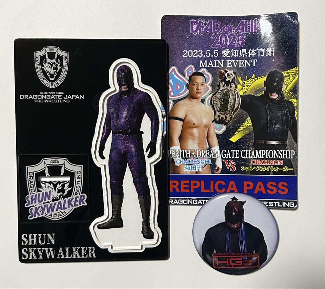 プロレス ドラゴンゲート アクリルスタンド シュン・スカイ