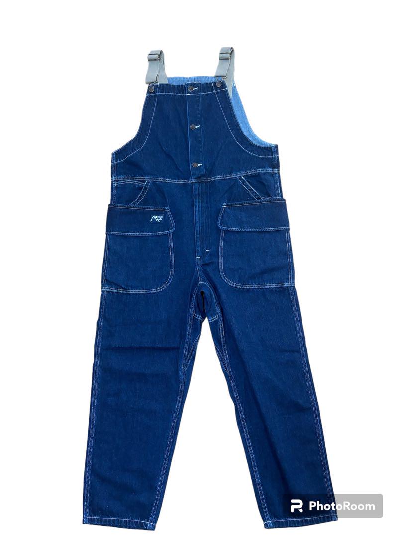 Mountain Mountain Mania×FREAK'S STORE/オーバーオールデニムS