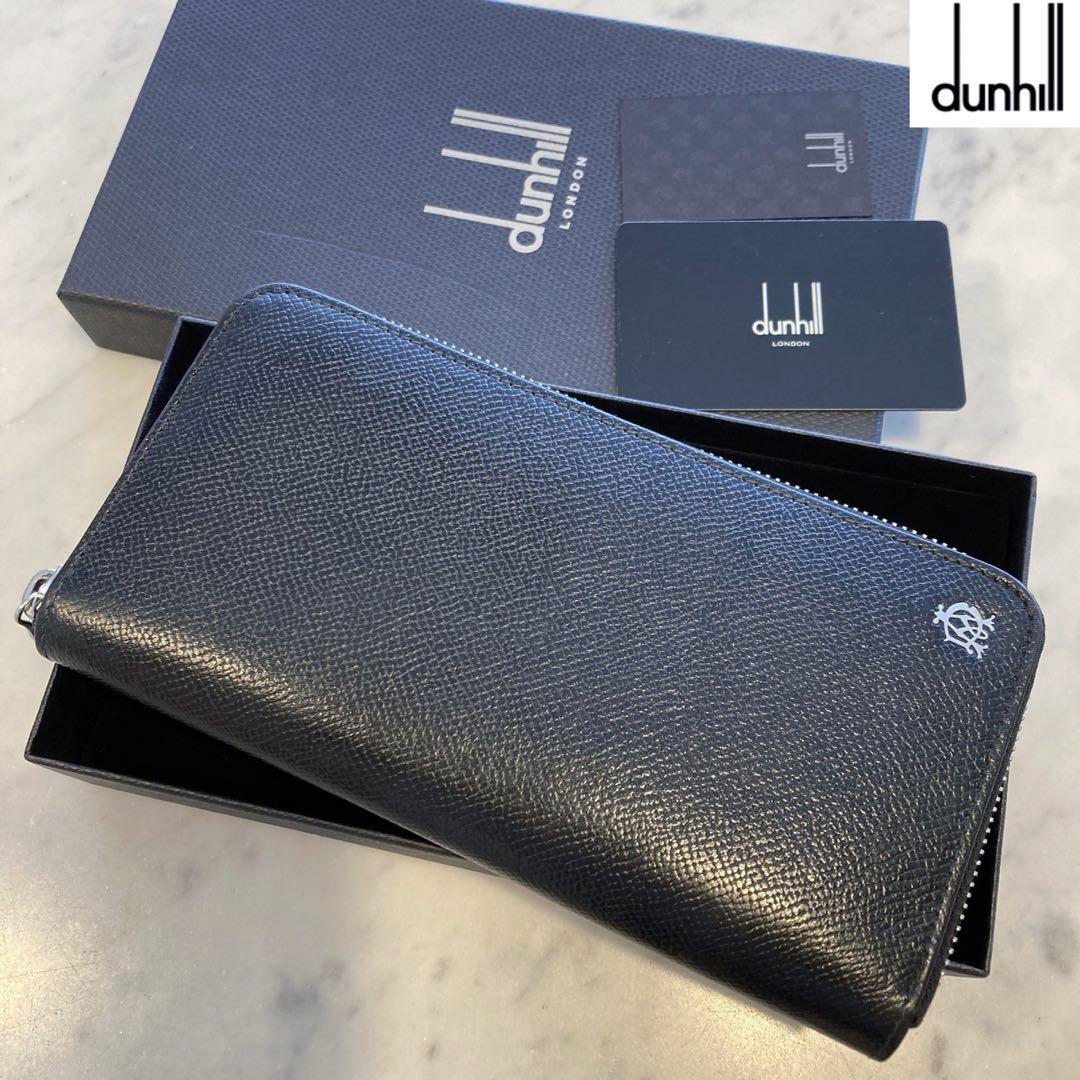 【未使用】ダンヒル ロングウォレット ラウンドジップ ファッション通販 ファッション 新品未使用 dunhill ロングウォレット
