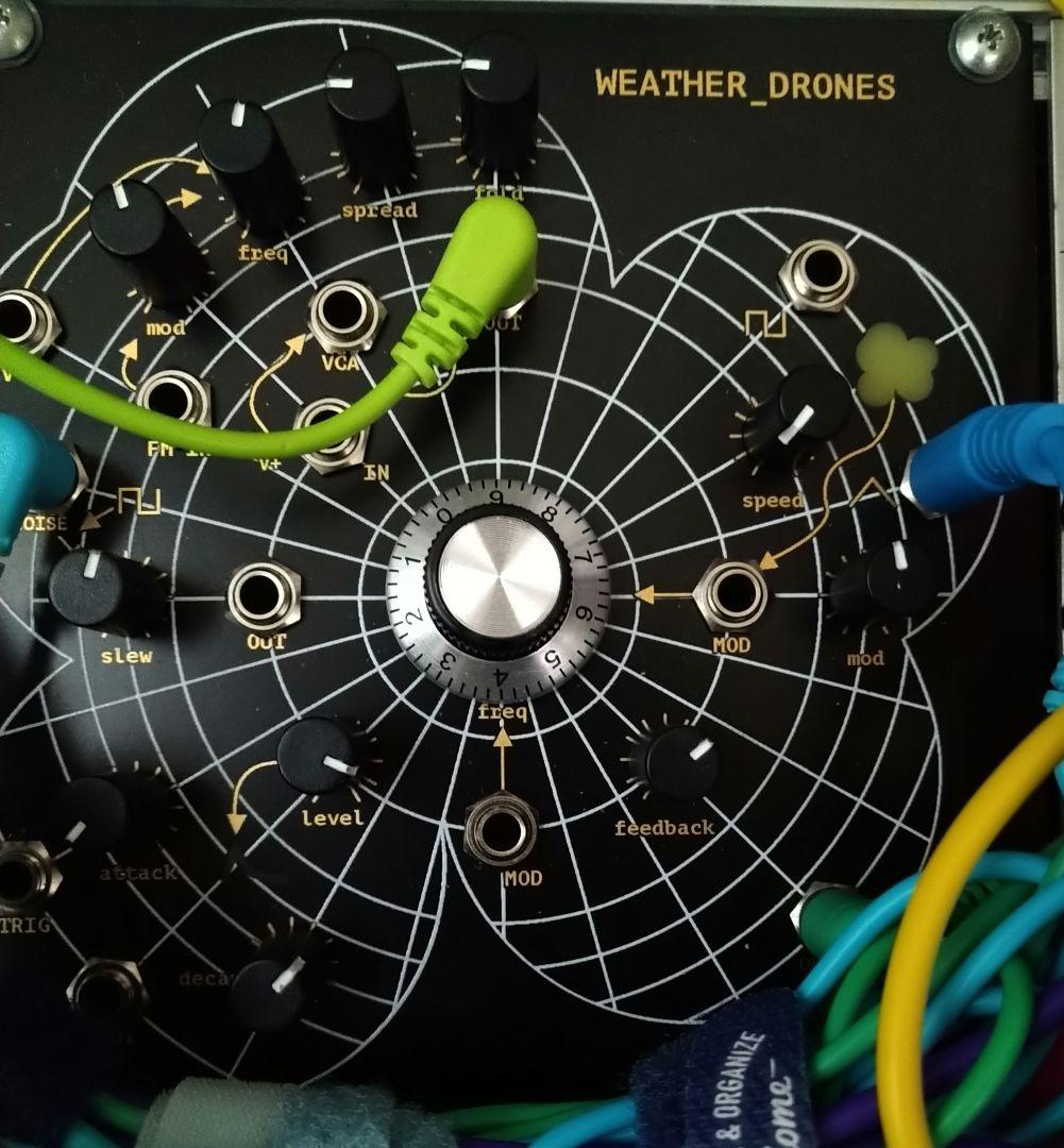 ＊Eowave Weather Drones モジュラーシンセサイザー Weather Drones 1.5 Eowave-from sine wave to noises and great