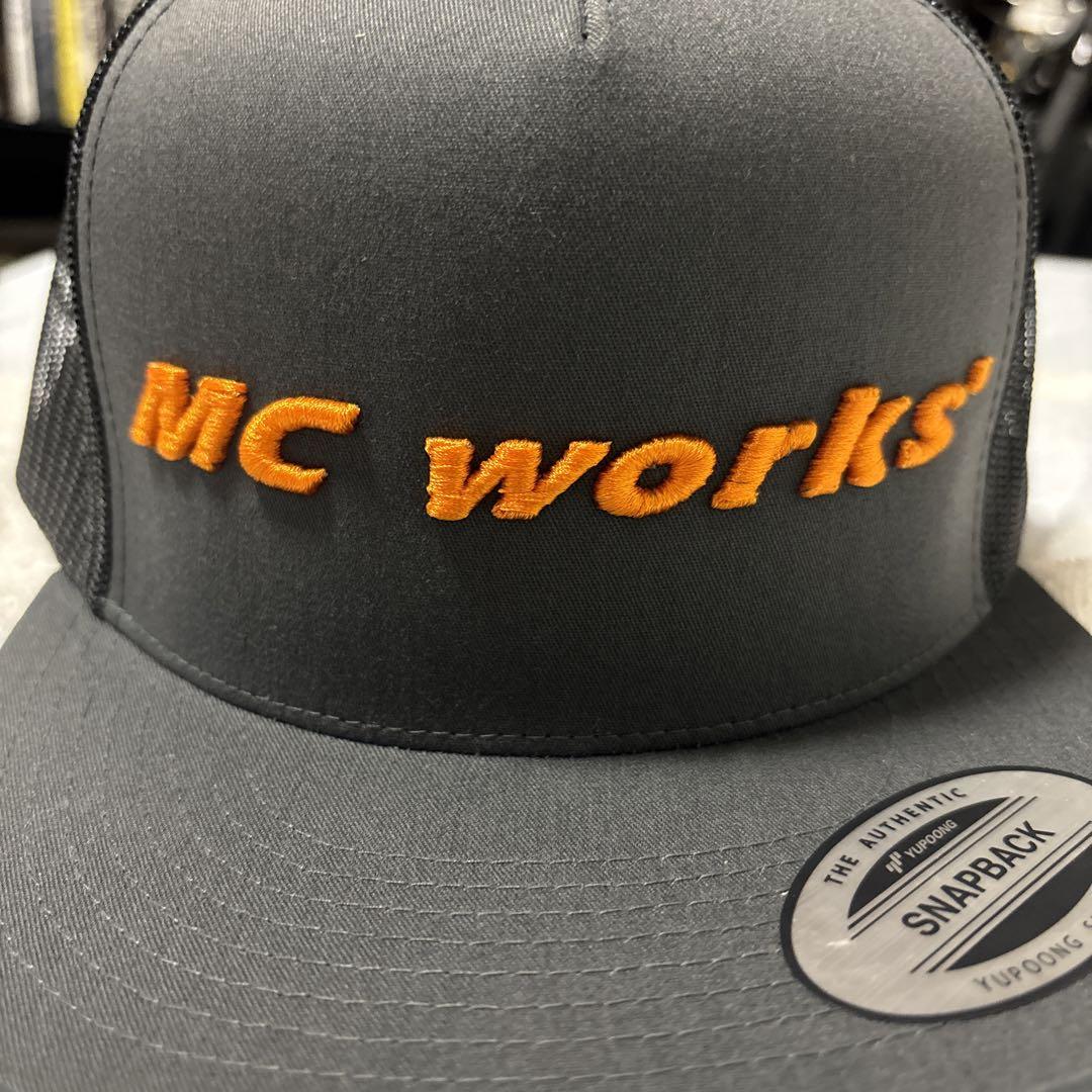 MCワークス MC works フラットバイザーキャップ Mc