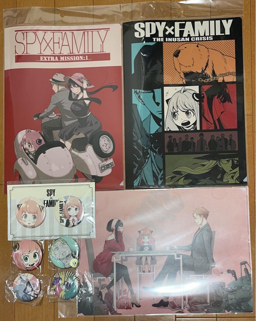 スパイファミリー　クリアファイル　缶バッジ　アニカプ　原作　アーニャ　まとめ売り SPY×FAMILY 缶バッジセット アーニャ: キャラグッズ｜ムービック