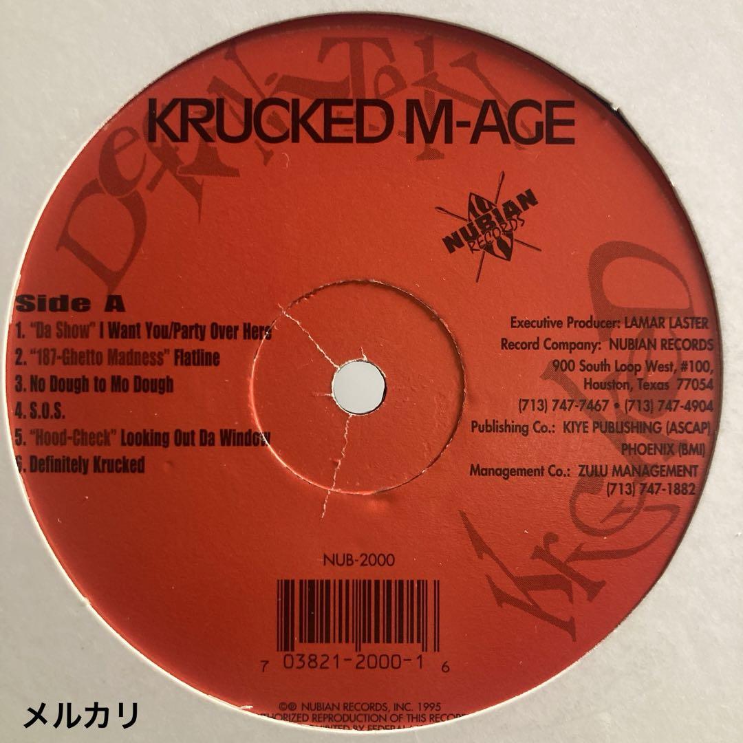 RAP G-RAP / Krucked M-Age ‎– Definitely 〜 CD