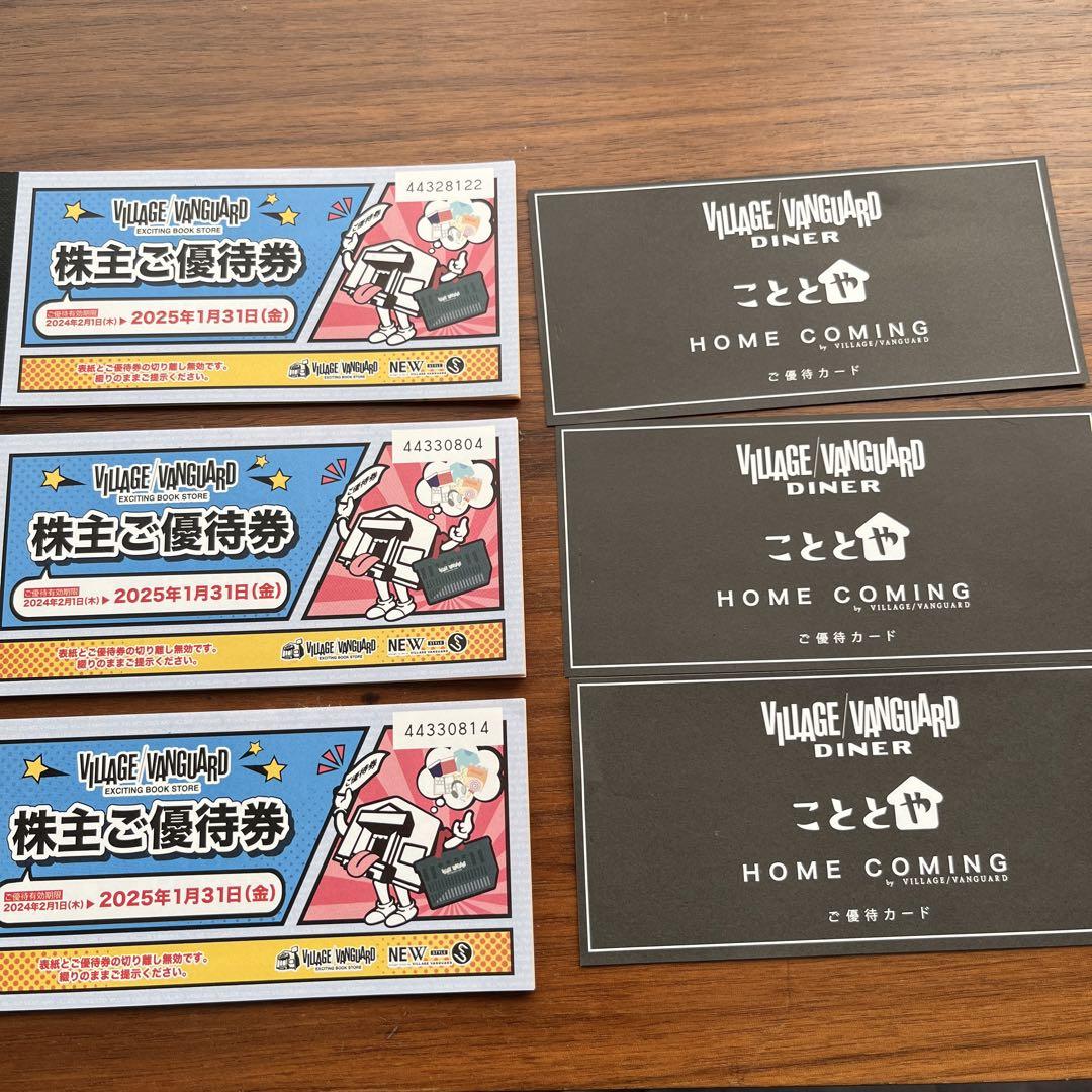 プ*ラ様 ヴィレッジヴァンガード　株主優待券　36000円分 ヴィレッジヴァンガード 株主優待 36000円分