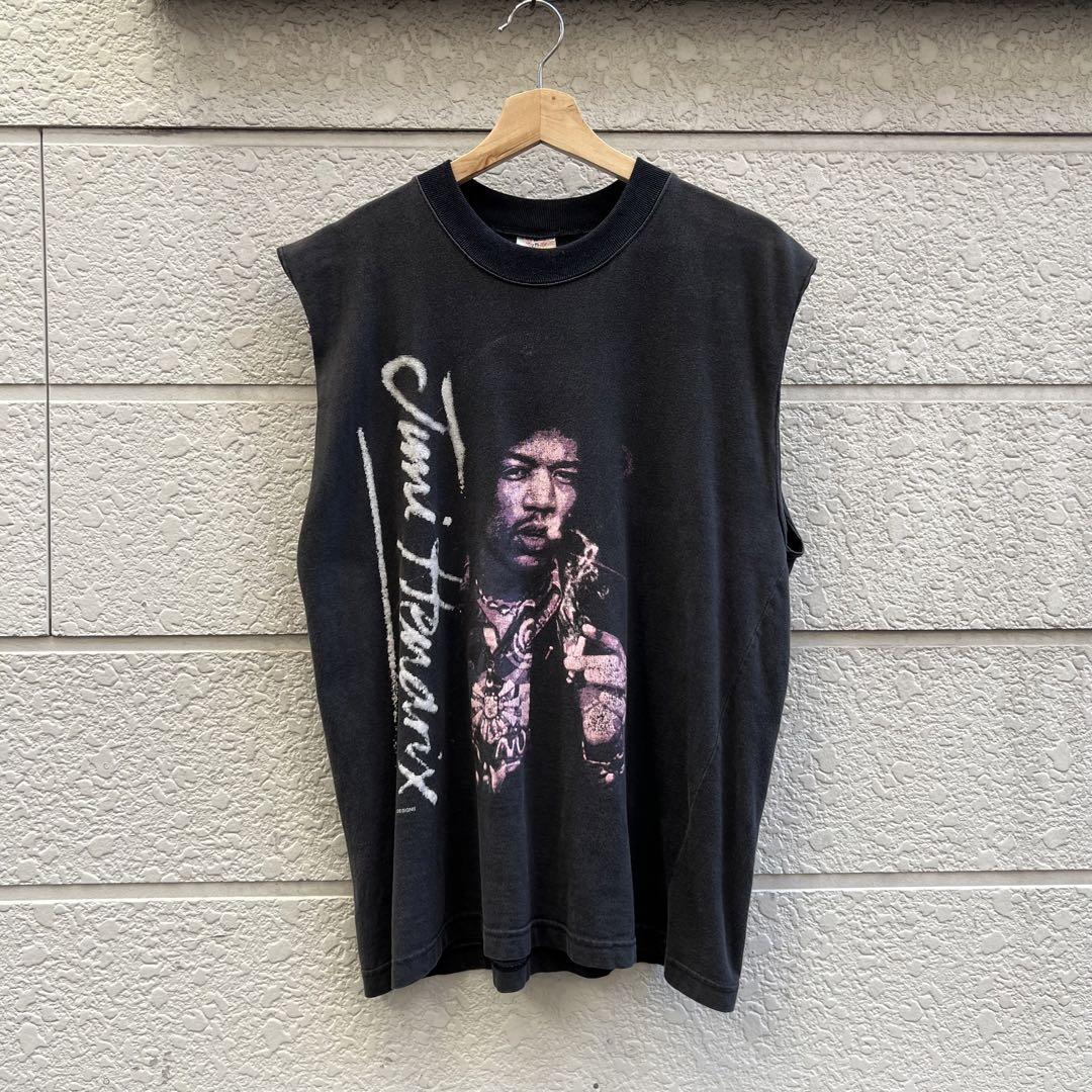 90s オーストラリア製 ジミヘンドリックス カットオフTシャツ vintage JIMI 90s オーストラリア製 ジミヘンドリックス カットオフT