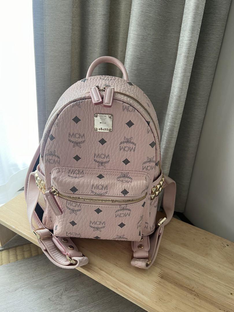 MCM パウダーピンク S 正規品】MCM リュック パウダーピンク 廃盤 S - メルカリ