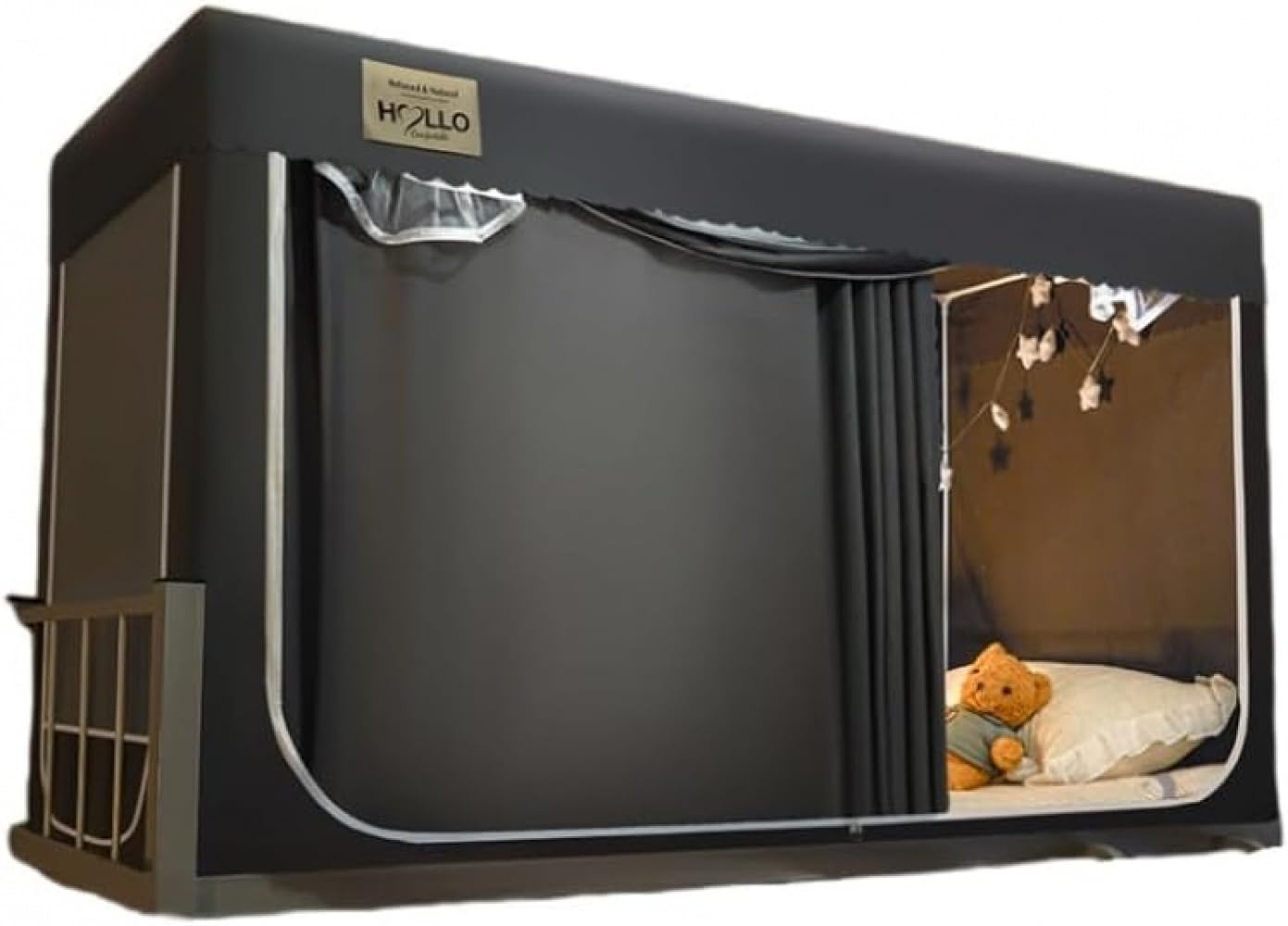 TIMDU 蚊帳 学生寮 ベッドテント プライバシーテント 遮光 通気性 防虫