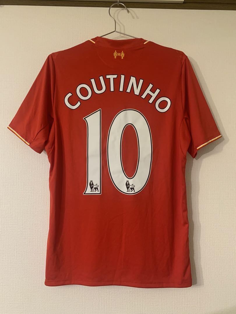 【正規品/新品】コウチーニョ 15/16カップ戦 フルパッチ ユニフォーム 10 15/16 リヴァプール リバプール コウチーニョ