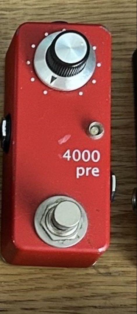 Zahmrad 4000 pre ベースエフェクター Website