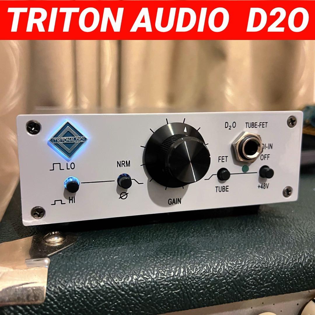 【完動美品】TRITON AUDIO D2O 真空管&FETマイクプリアンプ 完動美品】TRITON AUDIO D2O 真空管&FETマイクプリアンプ - メルカリ