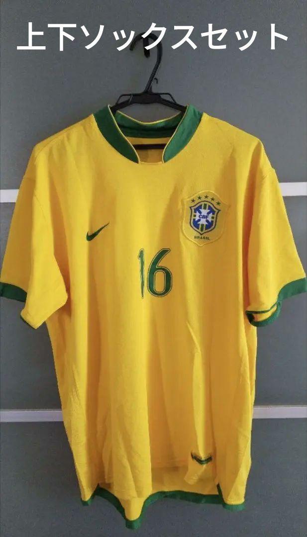 10 ブラジル代表ユニフォームセットオーセンティックSizeL Sサイズ（24⁄25
