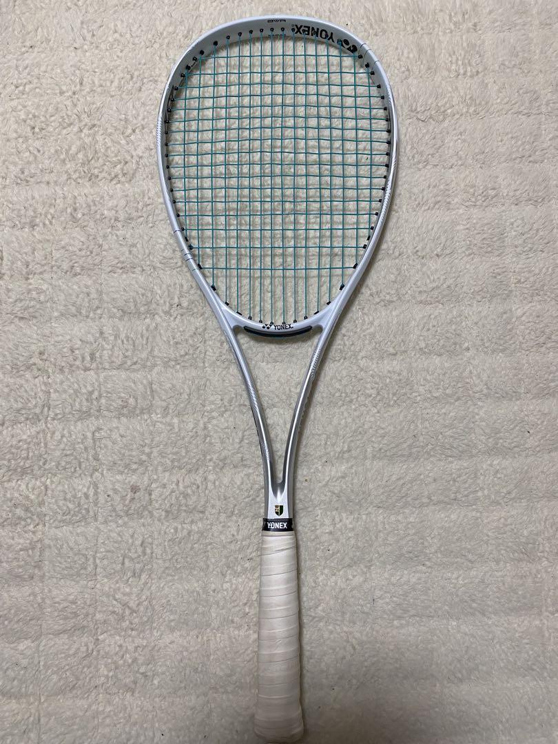 YONEX ナノフォース8V クールホワイト テニスラケット ソフトテニス