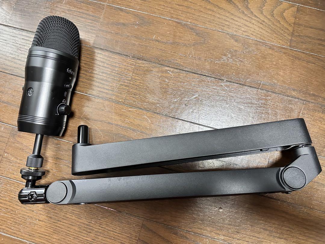 Elgato Wave Mic Arm LP とfifine コンデンサーマイク Elgato Wave Mic Arm LP とfifine コンデンサーマイク Elgato