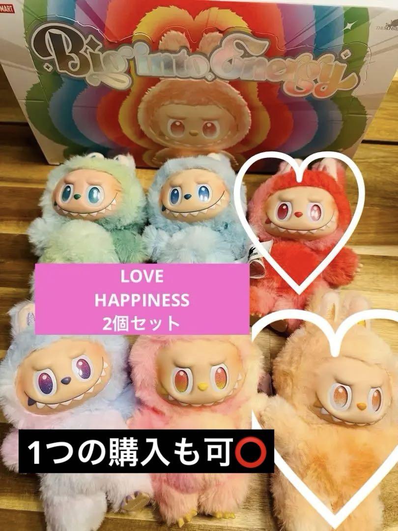 LABUBU ラブブ 2個 LOVE HAPPINESS MART LABUBU ラブブ 2個 LOVE HAPPINESS SERENITY