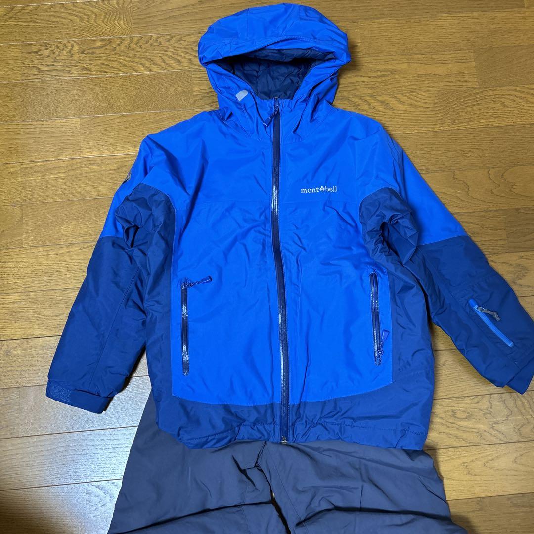 mont-bell パウダーステップ パーカ パンツ スキーウェア スキー