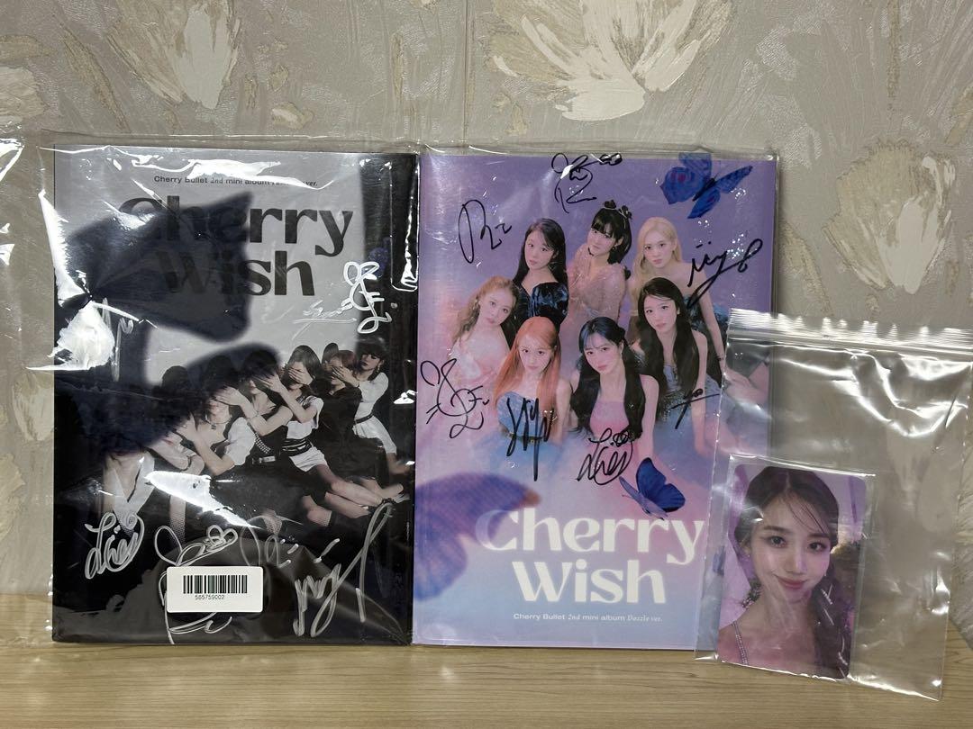 Photo Cherry Bullet Cherry Wish サイン入り ユジュ rush