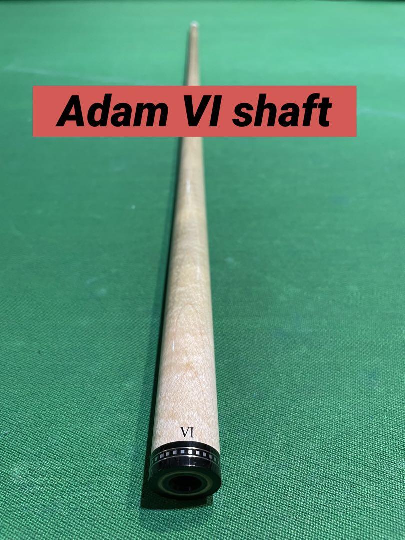 ビリヤード　Solid 8 VI シャフト ADAM Solid 8 VI シルバーリング シャフト 3/8×10山 商品詳細