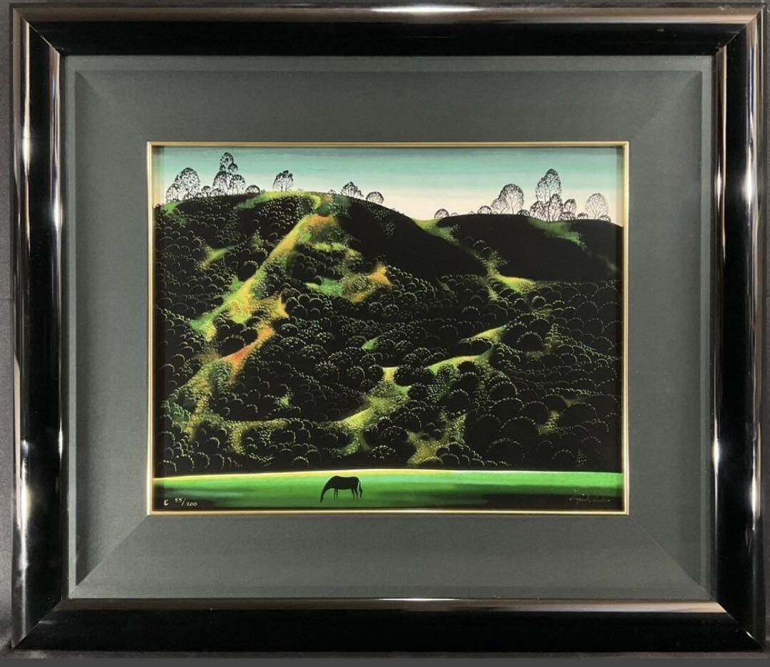 Earle 真作 アイベンロール アール Eyvind Earle 『ソリチュード