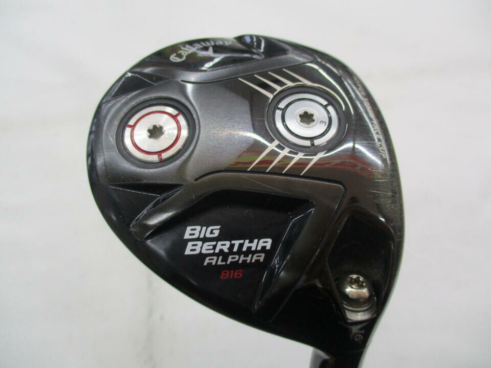 Callaway - ◎◎Callaway キャロウェイ BIG BERTHA ALPHA 816 FW 18° フェアウェイウッド Speeder 757 EVOLUTION S カバー付 BIG BERTHA ALPHA 816 フェアウェイウッド(キャロウェイ)の評価