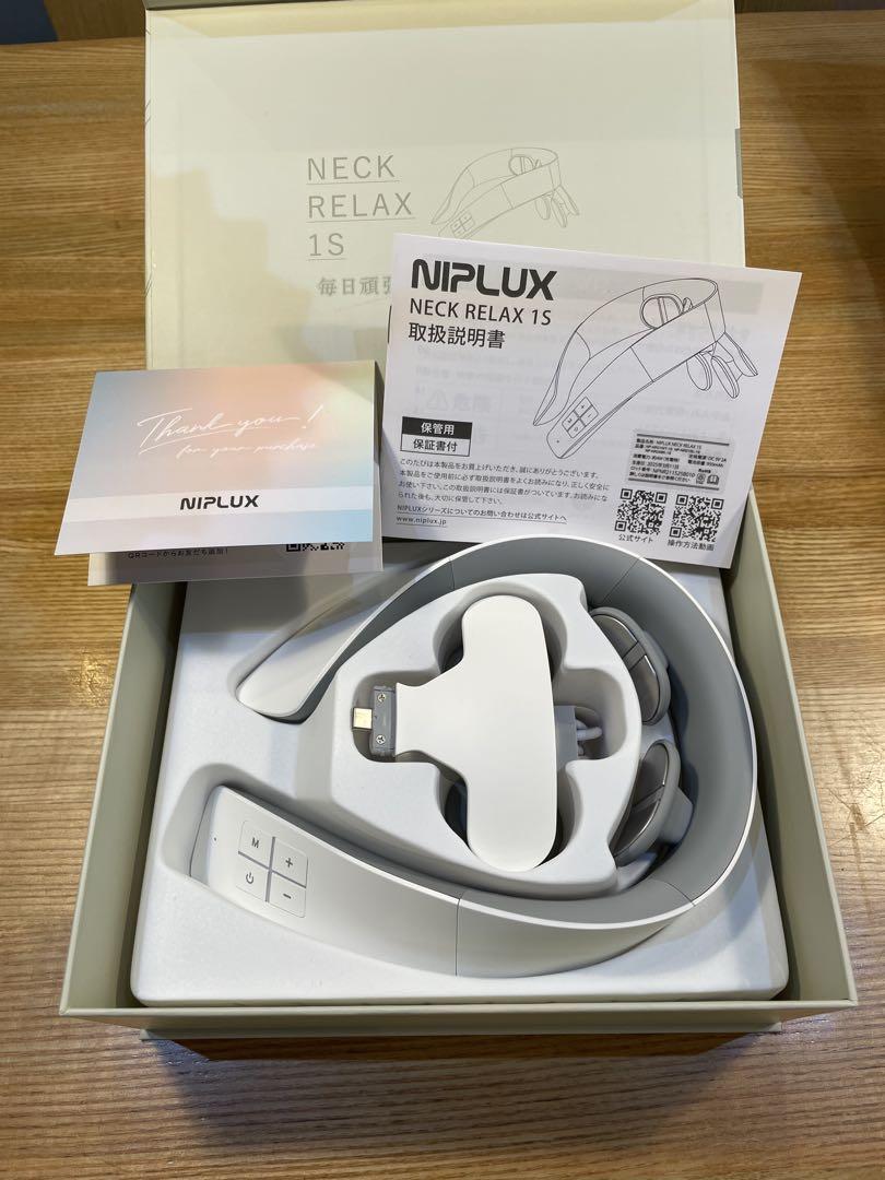 NIPLUX NECK RELAX 1S ボディ・フェイスケア NIPLUX NP-NR21BL