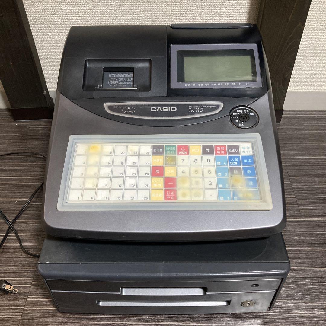 値下げ CASIO TK-110 レジスター 取扱説明書付き 2025年最新】カシオ TK-110の人気アイテム - メルカリ